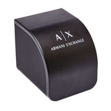 Armani Exchange Cayde AX2700 Men's Analog Watch – Black Dial with Silver Stainless Steel Bracelet