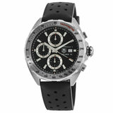 Tag Heuer Formula 1 Calibre 16 Black Dial Black Leather Strap Watch for Men - CAZ2010.FT8024