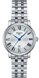 Tissot T122.210.11.033.00 Carson Premium Quartz Women's Watch – Silver Dial & Silver Steel Bracelet