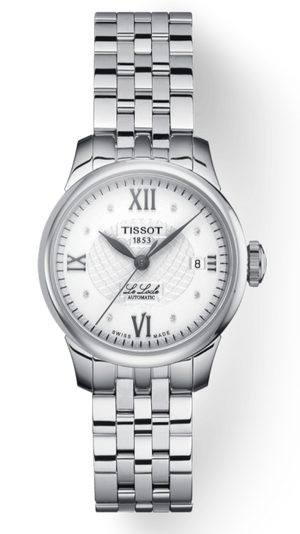 Tissot Le Locle Automatic Lady Silver Dial Silver Steel Strap Watch For Women - T41.1.183.16