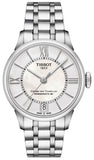 Tissot T099.207.11.118.00 Chemin des Tourelles Powermatic 80 Automatic Women's Watch – Silver Dial & Silver Steel Bracelet
