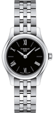 Tissot T063.009.11.058.00 T Classic Tradition 5.5 Lady Watch – Black Dial & Stainless Steel Strap