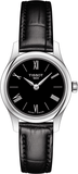Tissot T063.009.16.058.00 T Classic Tradition 5.5 Lady Women’s Watch – Black Dial & Black Leather Strap