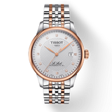 Tissot Le Locle Powermatic 80 Silver Dial Two Tone Steel Strap Watch For Men - T006.407.22.036.01