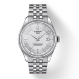 Tissot Ballade Powermatic 80 Cosc Silver Dial Silver Steel Strap Watch For Men - T108.408.11.037.00