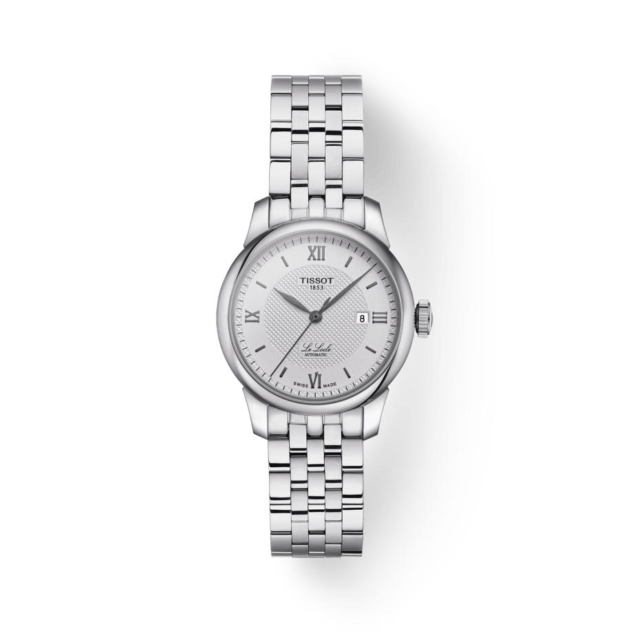 Tissot Le Locle Automatic Silver Dial Silver Steel Strap Watch For Women - T006.207.11.038.00