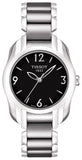 Tissot T Wave T023.210.11.057.00 Quartz Women's Watch – Black Dial & Steel Strap