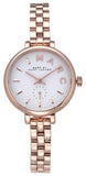 Marc Jacobs MBM8643 Sally Women's Watch – White Dial & Rose Gold Steel Strap