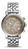 Fossil ES3747 Boyfriend Chronograph Women’s Watch – Brown Dial with Silver Steel Strap