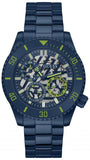 Guess GW0488G4 Axle Men's Watch – Navy Blue Dial & Blue Steel Strap with Multifunction