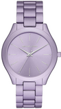 Michael Kors MK4540 Slim Runway Quartz Women's Watch – Purple Dial & Purple Steel Bracelet