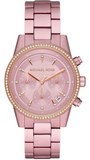 Michael Kors MK6753 Ritz Chronograph Quartz Women's Watch – Rose Gold Dial & Rose Gold Steel Strap