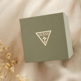 Guess GW0483L4 Confetti Chronograph Women's Watch – Rainbow Dial & Gold Steel Bracelet