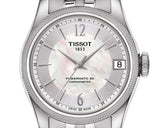 Tissot Ballade Powermatic 80 Automatic Mother of Pearl Dial Silver Steel Strap Watch For Women - T108.208.11.117.00