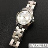 Marc Jacobs Baby Dave Silver Dial Silver Steel Strap Watch for Women - MBM3234