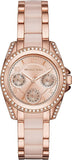Michael Kors MK6175 Blair Quartz Women's Watch – Rose Gold Dial & Two-Tone Steel Bracelet