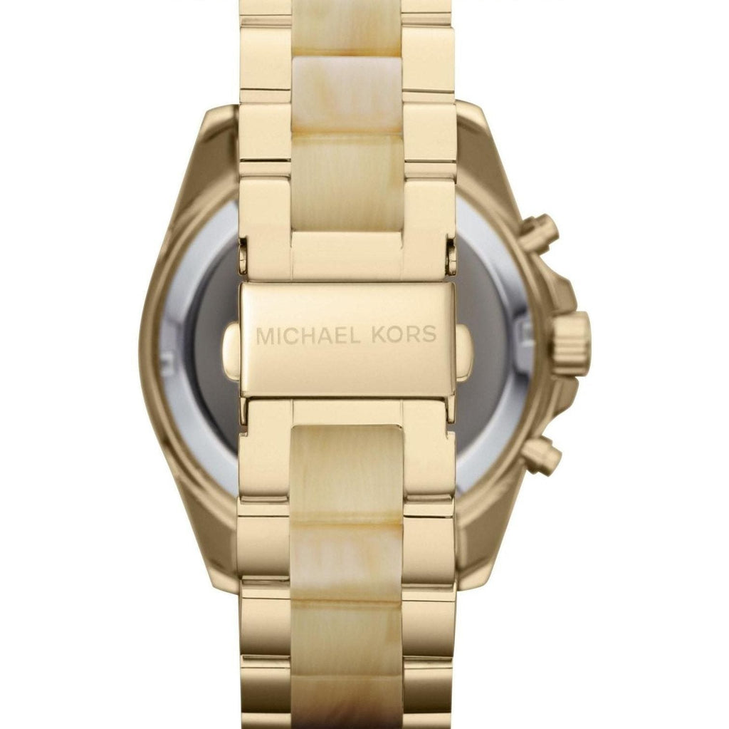 Michael Kors Bradshaw Gold Dial Gold Steel Strap Watch for Women - MK5722