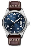 IWC IW326506 Pilots Watch Mark XVII Edition Le Petit Prince Men's Watch – Blue Dial & Brown Leather Strap