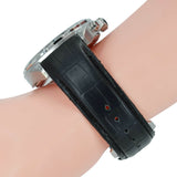 Hugo Boss Driver Blue Dial Black Leather Strap Watch for Men - 1512882