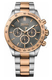 Hugo Boss 1513339 Ikon Men's Watch – Grey Dial & Two-Tone Steel Bracelet