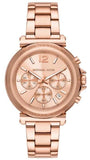 Michael Kors MK7494 Maren Chronograph Quartz Women's Watch – Rose Gold Dial & Rose Gold Steel Strap