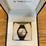 Tag Heuer Carrera Special Edition 39mm Black Dial Black Steel Strap Watch for Women - WAR1113.BA0602