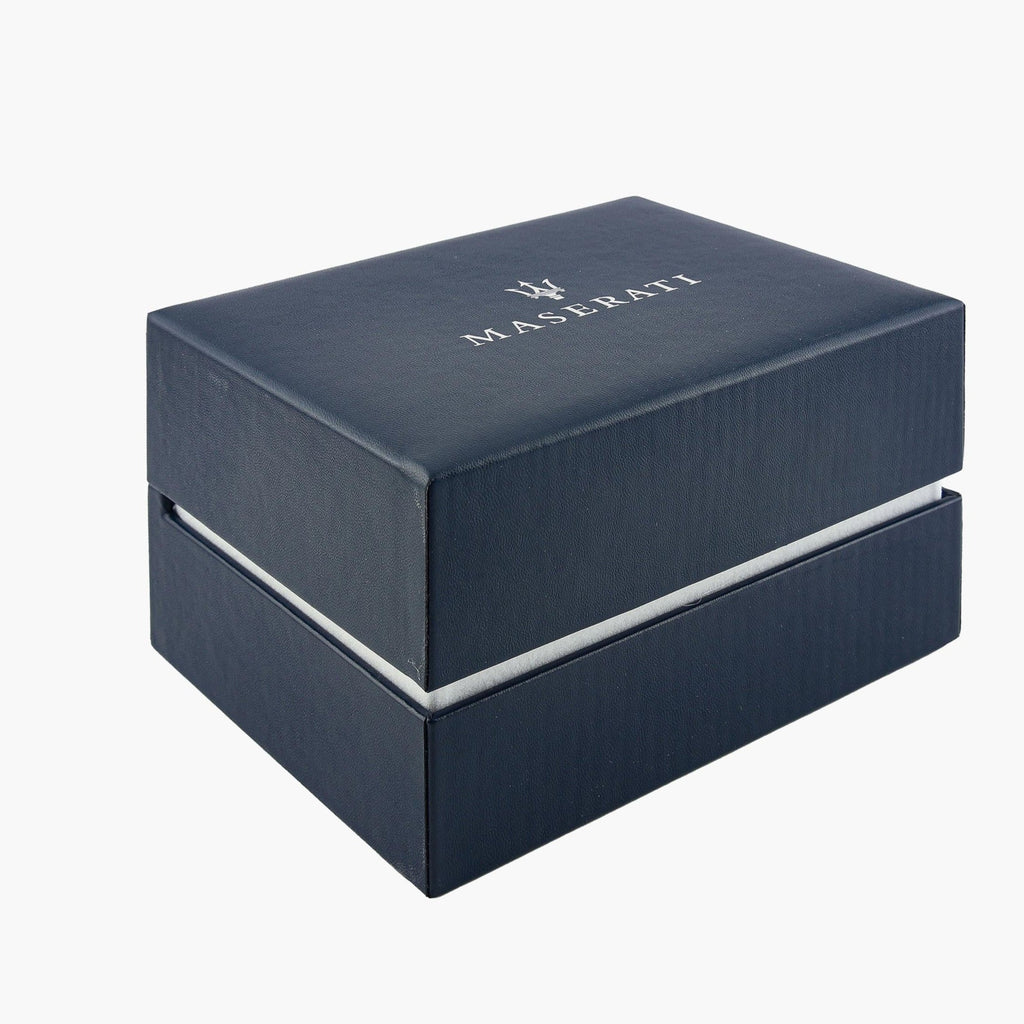 Maserati R8853140005 SFIDA Chronograph Men's Watch – Black Dial & Silver Steel Strap