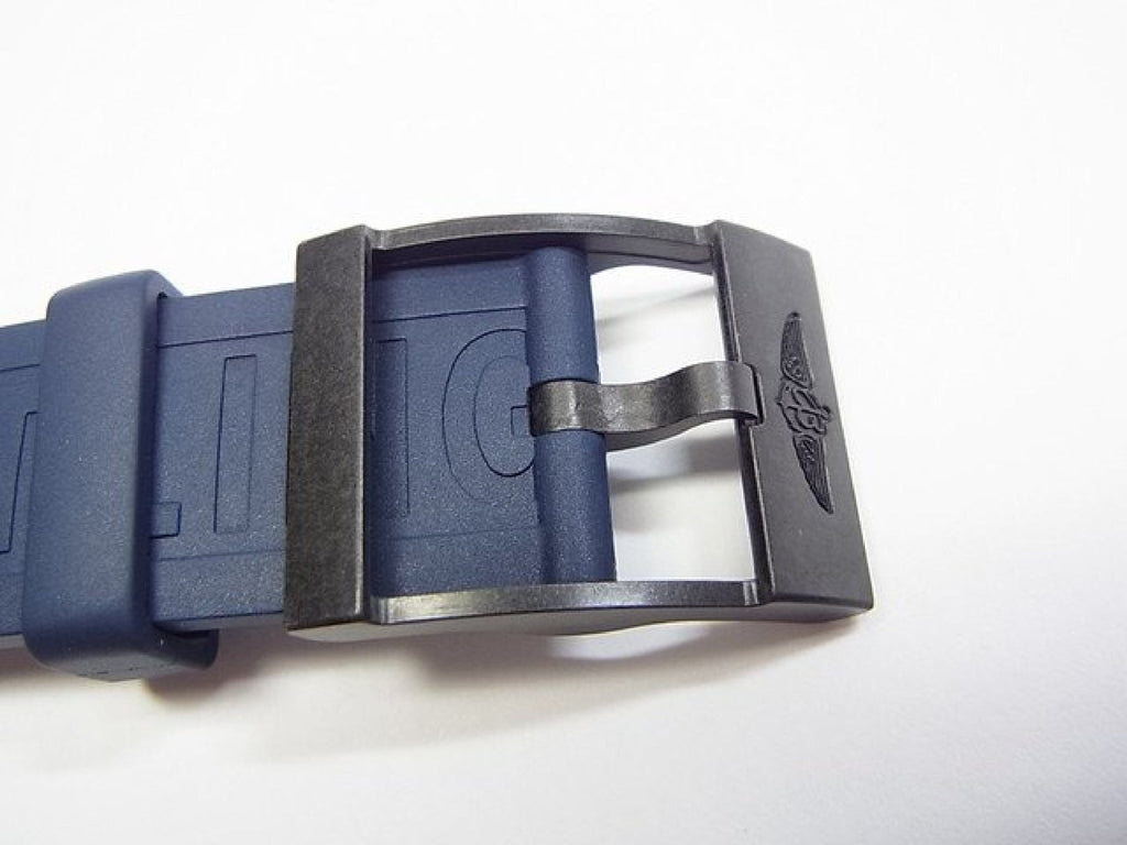 Breitling Endurance Pro University Black Dial Blue Rubber Strap Watch for Men - X823101C1B1S1