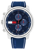 Tommy Hilfiger 1710582 Wynwood Chronograph Quartz Men's Watch – Blue Dial & Blue Silicone Strap
