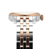 Tissot Le Locle Lady Automatic Diamonds Silver Dial Two Tone Steel Strap Watch For Women - T006.207.22.036.00