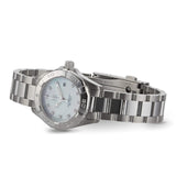 Tag Heuer Aquaracer Diamonds Mother of Pearl Dial Silver Steel Strap Watch for Women - WBD1414.BA0741