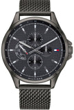 Tommy Hilfiger 1791613 Shawn Chronograph Quartz Men's Watch – Grey Dial & Grey Mesh Bracelet