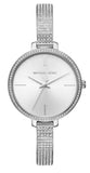 Michael Kors MK3783 Jaryn Quartz Women's Watch – Silver Dial & Silver Steel Bracelet