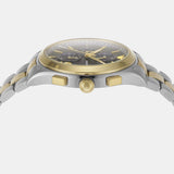 Emporio Armani Paolo Chronograph Blue Dial Two Tone Steel Strap Watch For Men - AR11579