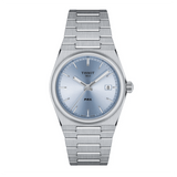 Tissot PRX Light Blue Dial Silver Steel Strap Watch For Women - T137.210.11.351.00