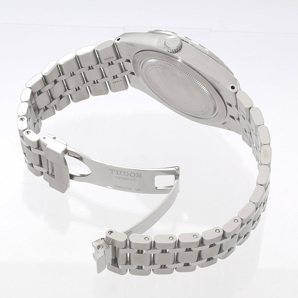 Tudor Royal Automatic Black Dial Silver Steel Strap Watch for Men - M28600-0003