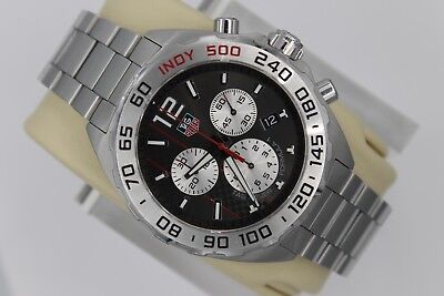 Tag Heuer Formula 1 Chronograph Grey Dial Silver Steel Strap Watch for Men - CAZ1114.BA0877
