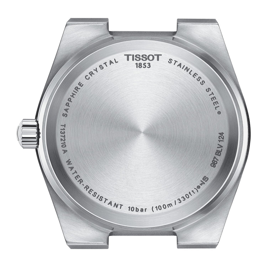 Tissot PRX Green Dial Silver Steel Strap Watch for Women - T137.210.11.081.00