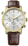 Tommy Hilfiger 1790874 Harrison Quartz Men's Watch – White Dial & Brown Leather Strap