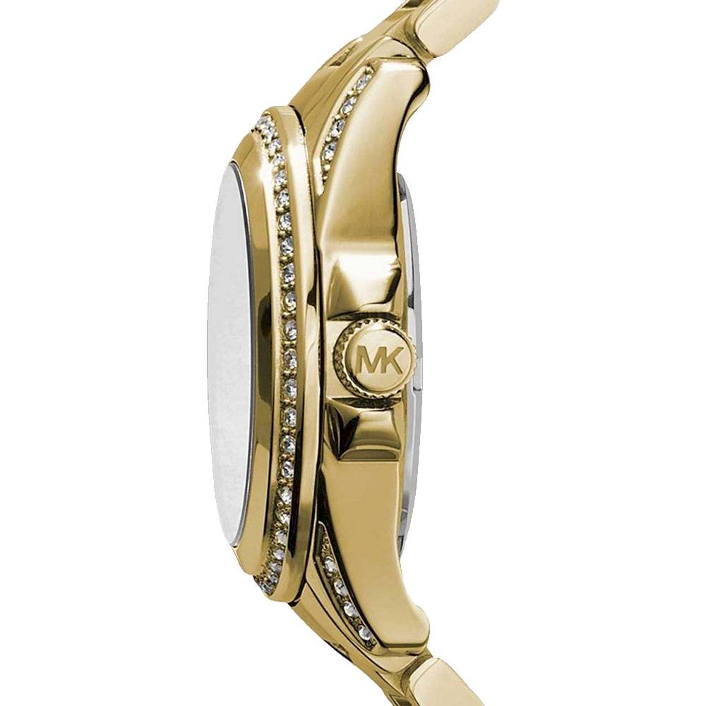 Michael Kors Blair Gold Dial Gold Steel Strap Watch for Women - MK5639