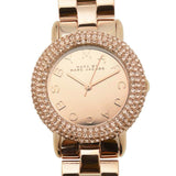 Marc Jacobs Marci Crystals Rose Gold Dial Rose Gold Steel Strap Watch for Women - MBM3192