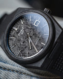 Tissot T137.907.97.201.00 PRX Powermatic 80 Men's Watch – Carbon Black Dial & Black Rubber Strap