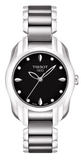 Tissot T Wave T023.210.11.056.00 Quartz Women's Watch – Black Dial & Two Tone Steel Strap