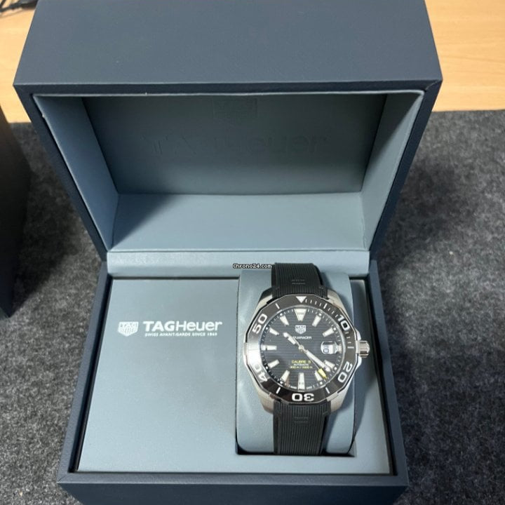 Tag Heuer Aquaracer Black Dial Watch for Men - WAY201A.FT6142