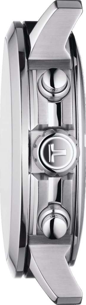 Tissot T Sport PRC 200 Chronograph Blue Rubber Strap Watch For Men - T114.417.17.047.00