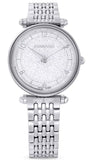 Swarovski 5656929 Crystalline Wonder Women's Watch – Silver Dial & Stainless Steel Strap