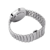 Swarovski Lovely Crystal Black Dial Silver Steel Strap Watch for Women - 1160305