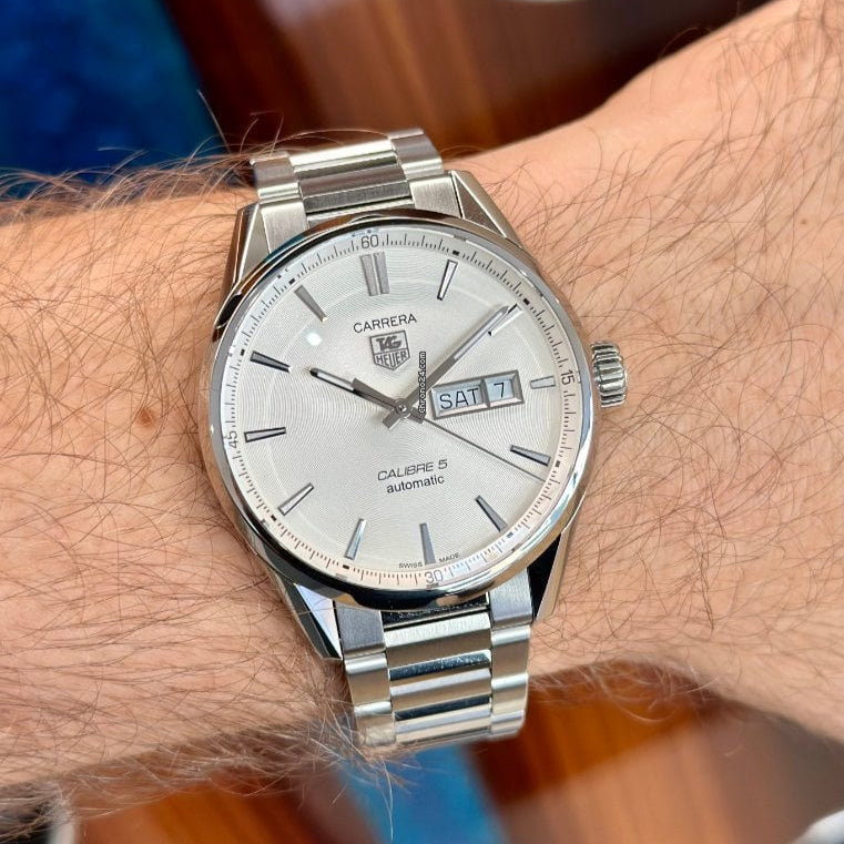 Tag Heuer Carrera White Dial Watch for Men - WAR201B.BA0723