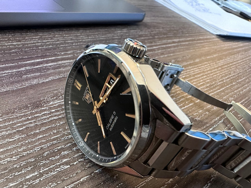 Tag Heuer Carrera Black Dial Watch for Men - WAR201C.BA0723