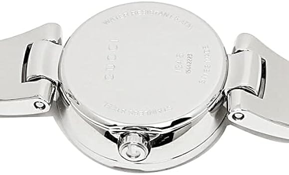 Gucci Guccissima Quartz Silver Dial Silver Steel Strap Watch For Women - YA134511